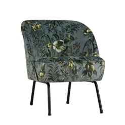 BePureHome Fauteuil Fluweel Met Print