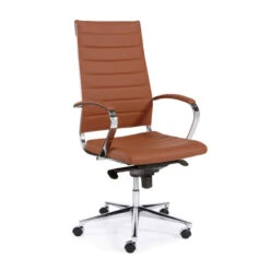 Design Bureaustoel Van PU-leder