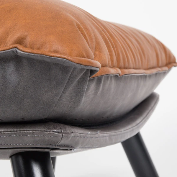 Zuiver Design Hocker Bruin - Afbeelding 4