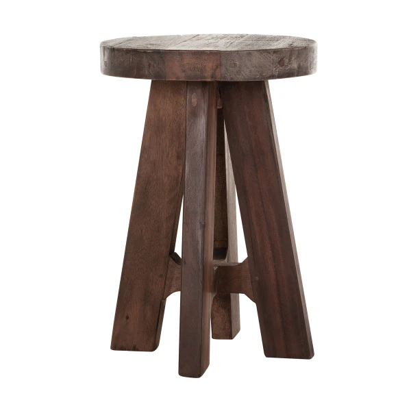 Stoer Krukje Van Gerecycled Teakhout