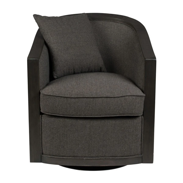 Draaibare Fauteuil Rotan Webbing - Afbeelding 4