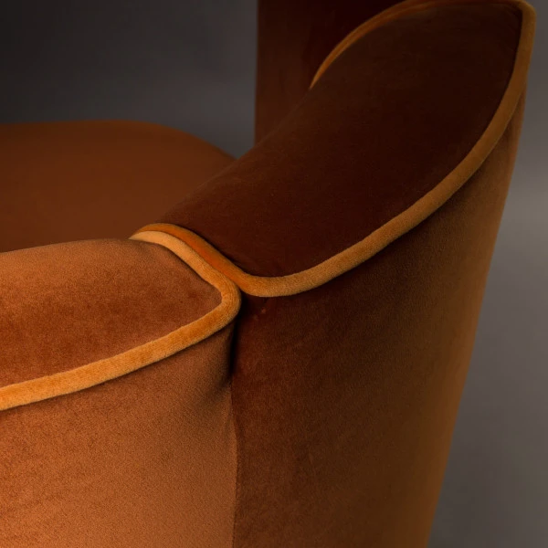 Fluwelen Draaifauteuil - Afbeelding 9