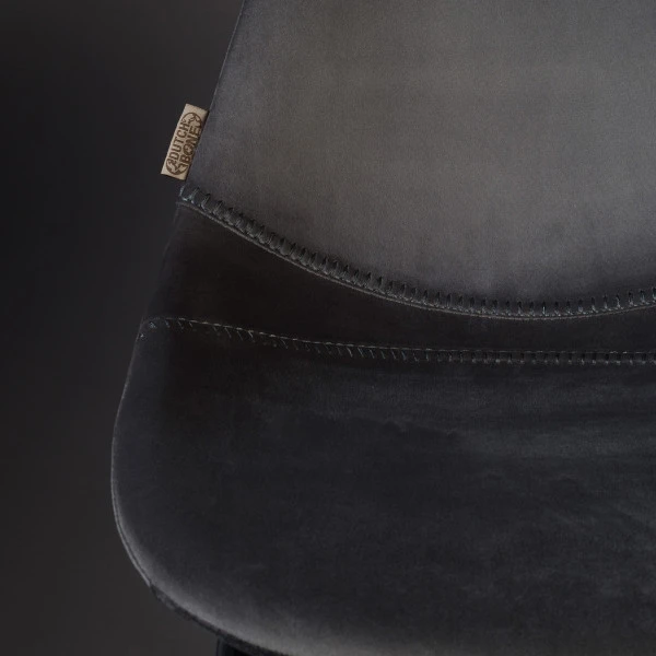 Hoge Fluwelen Barstoel - Afbeelding 6