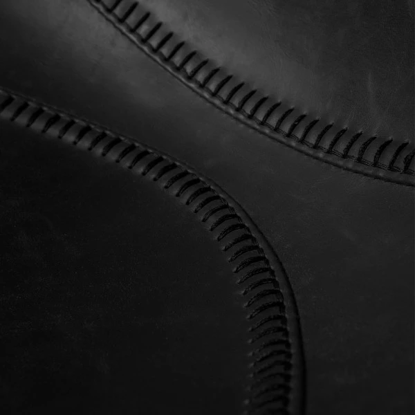 Hoge Leren Barstoel - Afbeelding 6