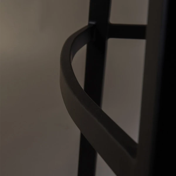 Hoge Leren Barstoel - Afbeelding 8