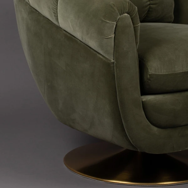 Draaibare Fauteuil Vintage - Afbeelding 3