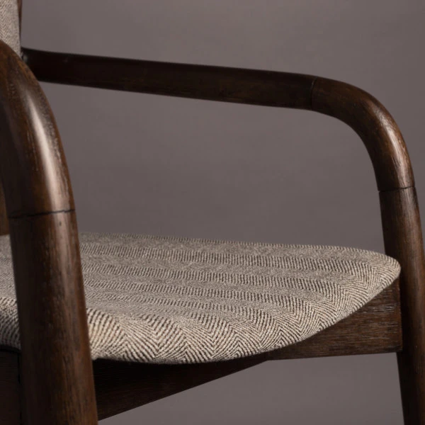 Retro Stoel Met Armleuningen - Afbeelding 8