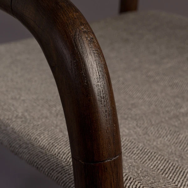 Retro Stoel Met Armleuningen - Afbeelding 9