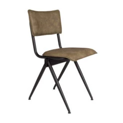 Leren Eetkamerstoel Smal