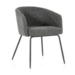 Moderne Eetkamerstoel Boucle