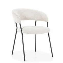 Eetkamerstoel Boucle Stof
