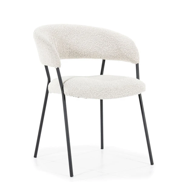 Eetkamerstoel Boucle Stof