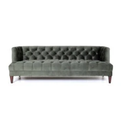 Fluwelen Bank Met Knopen