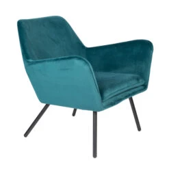 Fluwelen Retro Fauteuil
