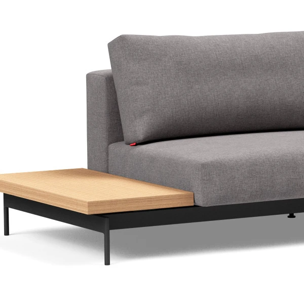 Hoek Slaapbank Met Eiken Tafel - Afbeelding 6