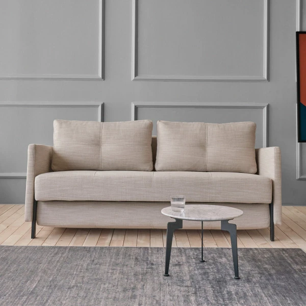 Design Slaapbank Met Armleuning 160 - Afbeelding 3