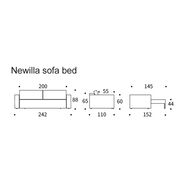 3-zits Bank Met Slaapfunctie - Afbeelding 8