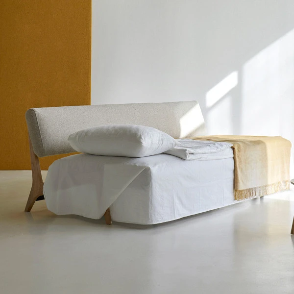 Scandinavische Design Bank Eiken - Afbeelding 3