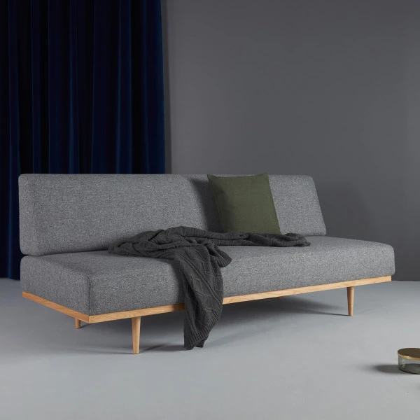 Slaapbank Met Houten Onderstel - Afbeelding 5