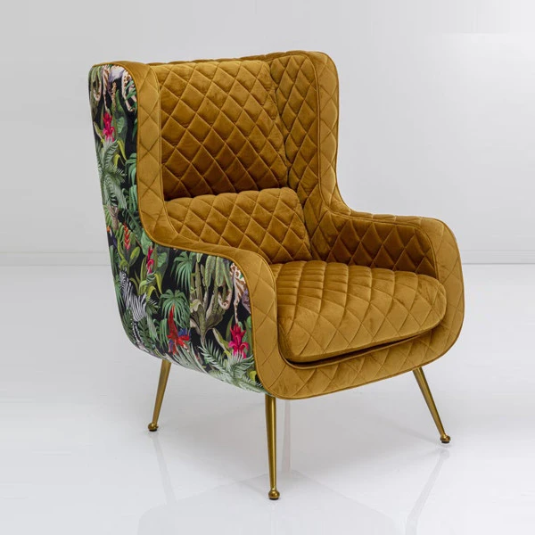 Okergele Fauteuil Jungle