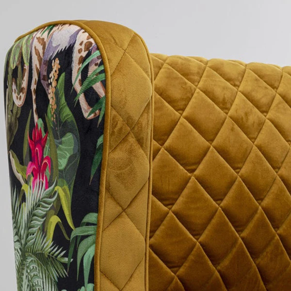 Okergele Fauteuil Jungle - Afbeelding 7