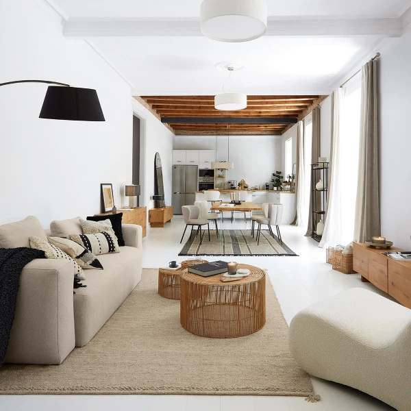 Boucle Barkruk Met Ronde Rug - Afbeelding 7