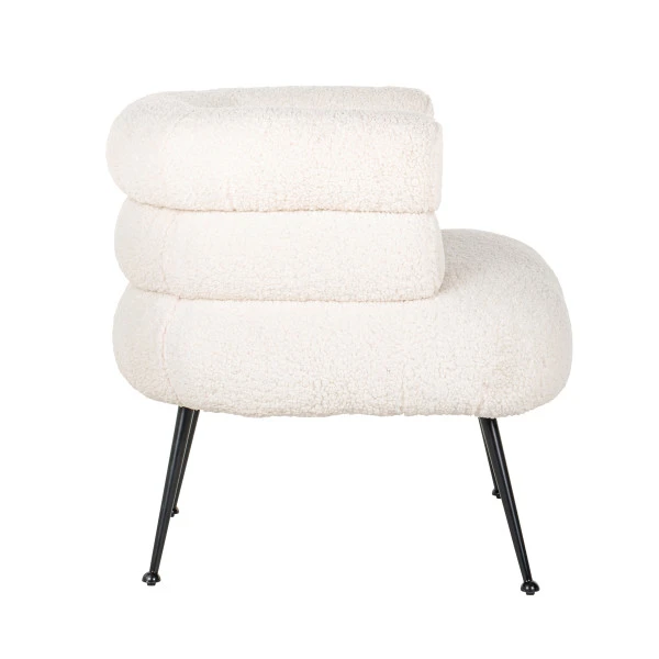 Design Fauteuil Zachte Stof - Afbeelding 3