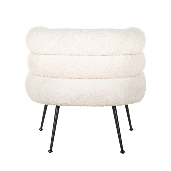 Design Fauteuil Zachte Stof - Afbeelding 4
