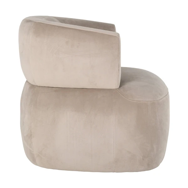 Fauteuil Met Zachte Stof - Afbeelding 3