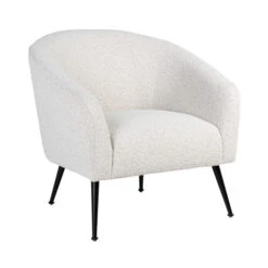 Moderne Fauteuil Zachte Stof