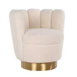 Design Fauteuil Met Goud