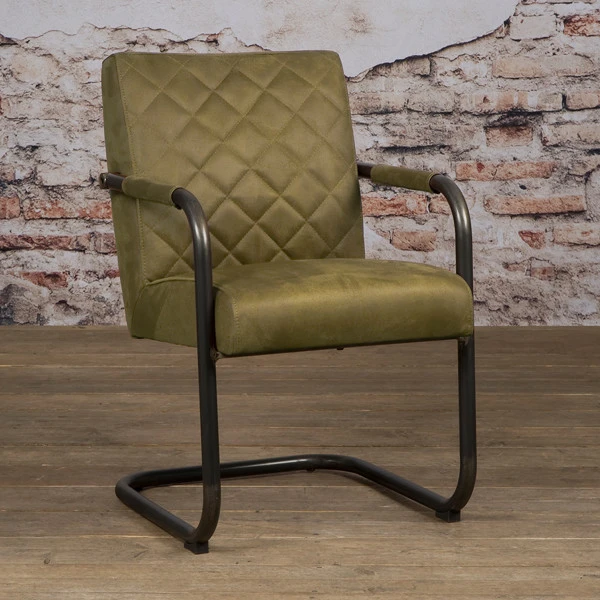 Ecoleer Eetkamerstoel Met Ruit