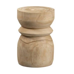 WOOOD Natuurlijke Kruk Van Hout