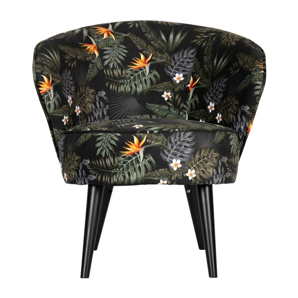 WOOOD Elegante Fauteuil Van Fluweel