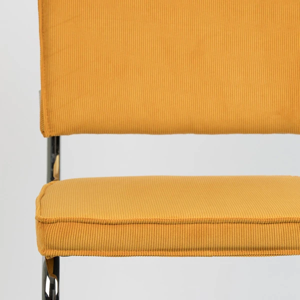 Zuiver Eetkamerstoel Ribstof Retro - Afbeelding 8