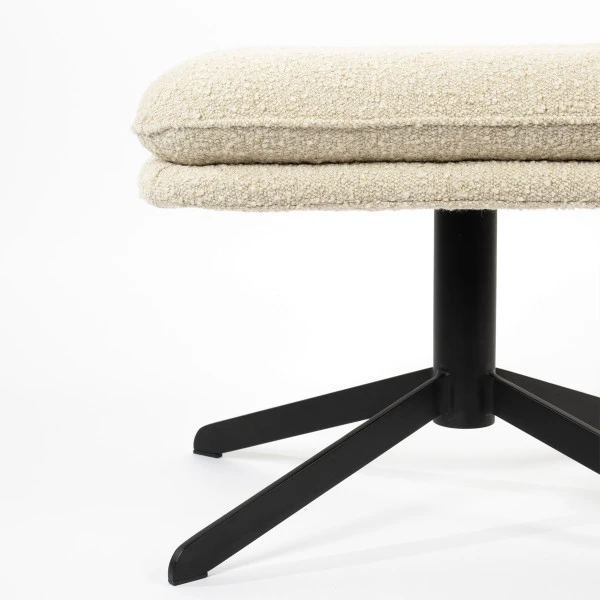 Zuiver Moderne Boucle Hocker - Afbeelding 6